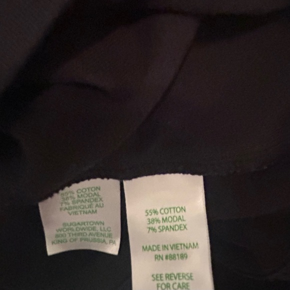 Lilly Pulitzer Remma black long sleeve polo top, size Small - Picture 6 of 7